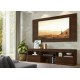 RACK COM PAINEL PARA TV 65 MULTIMOVEIS - C/ 3 PRATELEIRAS E 2 PORTAS - MDP