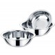 CONJUNTO DE TIGELAS CLINK EM AÇO INOX - 3UND