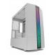 GABINETE GAMER EM VIDRO TEMPERADO BRANCO GALLATIC