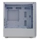 GABINETE GAMER EM VIDRO TEMPERADO BRANCO GALLATIC