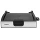 CHURRASQUEIRA GRILL MONDIAL C/ TAMPA DE VIDRO -  PRETA INOX - 1270W