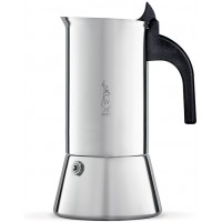 CAFETEIRA BIALETTI COM FILTRO PERMANETE - CAPACIDADE P/ 6 XICARAS - A&Ccedil;O INOXIDAVEL