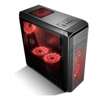 GABINETE GAMER SPIDER LATERAL EM ACRILICO C/ USB 3.0