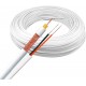 CABO COAXIAL 4MM FLEX + 2X26 AWG MALHA BIPOLAR - 100 METROS FRAPA