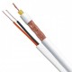 CABO COAXIAL 4MM FLEX + 2X26 AWG MALHA BIPOLAR - 100 METROS FRAPA