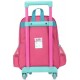 KIT LUXCEL MOCHILA INFANTIL DE RODINHA + LANCHEIRA G LOL SURPRISE PET