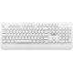 TECLADO DESKTOP USB TECLAS REDONDAS BRANCO 