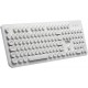 TECLADO DESKTOP USB TECLAS REDONDAS BRANCO 