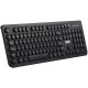 TECLADO DESKTOP USB TECLAS REDONDAS ELAGANCE