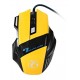MOUSE GAMMER USB 2400 DPI SPORS YELLOW