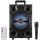 CAIXA DE SOM PORTATIL ATIVA TRC LED - C/ BLUETOOTH E USB 150W RMS