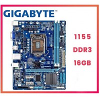 PLACA MÃE SOCKET 1155 GIGABYTE DDR3 INTEL CORE i3/i5/i7 AUDIO HD PCI 3.0 (OEM) 