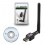 PLACA DE REDE WIFI CONECTOR USB 2.0 C/ ANTENA 1200MBPS