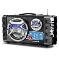 CAIXA DE SOM MONDIAL 50W BLUETOOTH WIFI USB RADIO FM - C/ MICROFONE