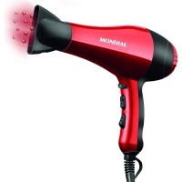 SECADOR DE CABELOS MONDIAL 2000W C/ ION TOURMALINE E BOCAL DIRECIONADOR