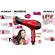 SECADOR DE CABELOS MONDIAL 2000W C/ ION TOURMALINE E BOCAL DIRECIONADOR