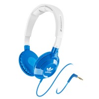 FONE DE OUVIDO HEADSET PROFISSIONAL ADIDAS AZUL/BRANCO
