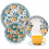 Jogo de Jantar Le Sicille Ceramica Alto Brilho 20 Pc Estampado