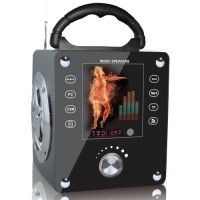 CAIXA DE SOM PORT&Aacute;TIL Fm/aux/pendrive/sd