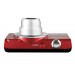 Câmera Digital Polaroid Vermelha, 16MP, LCD 2,4”, Zoom Óptico 3X, Zoom Digital 4X, Face Detection