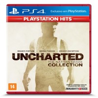 JOGO DE PS4 UNCHARTED THE NATHAN DRAKE COLLETION   - MIDIA FISICA
