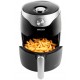 FRITADEIRA AIR FRYER LUX TURBO MALLORY SEM OLEO 1200W - PRETO/PRATA