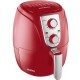 FRITADEIRA ELETRICA AIR FRYER MONDIAL 3.2L - VERMELHA