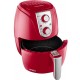 FRITADEIRA ELETRICA AIR FRYER MONDIAL 3.2L - VERMELHA