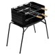 CHURRASQUEIRA PORTATIL C/ GRELLA PRATELEIRA DUPLA