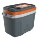 CAIXA TERMICA SUV TERMOLAR 20L CINZA/LARANJA - C/ 2 PORTA COPOS