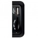 RÁDIO MP3 AUTOMOTIVO c/ Entrada Auxiliar Frontal, USB e Slot p/ Cartão - PHASER