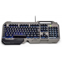 TECLADO MECANICO USB 2.0 GAMER LED WARRIOR - MULTIMIDIA