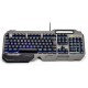 TECLADO MECANICO USB 2.0 GAMER LED WARRIOR - MULTIMIDIA