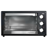 FORNO EL&Eacute;TRICO EOS 36L C/ LIVRO DE RECEITAS CHEFF - PRETO