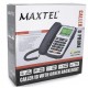 APARELHO TELEFONE MAXTEL C/ FIO C/ VIVA VOZ