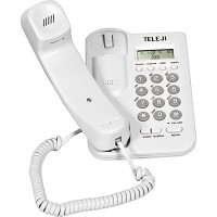 TELEFONE TELEJI C/ IDENTIFICADOR - BRANCO