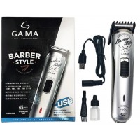 MAQUINA DE CORTAR CABELO GAMA BIVOLT C/ USB - PRATA