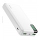 CARREGADOR PORTÁTIL GEONAV UNIVERSAL 16.000MAH C/ 2 PORTAS USB -BRANCO