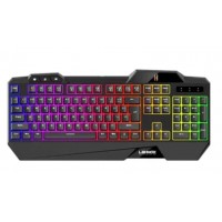 TECLADO GAMER LED RGB SEMI MEC&Acirc;NICO PC NOTEBOOK