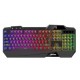 TECLADO GAMER LED RGB SEMI MECÂNICO PC NOTEBOOK