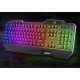 TECLADO GAMER LED RGB SEMI MECÂNICO PC NOTEBOOK