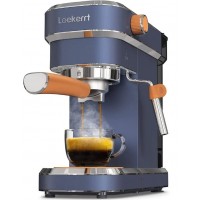 LAEKERRT M&Aacute;QUINA DE CAF&Eacute; EXPRESSO AUTOM&Aacute;TICA 20BAR A&Ccedil;O INOXID&Aacute;VEL 110V AZUL