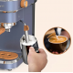 LAEKERRT MÁQUINA DE CAFÉ EXPRESSO AUTOMÁTICA 20BAR AÇO INOXIDÁVEL 110V AZUL