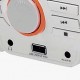 RADIO BOOMBOX PHILCO USB MP3 BIVOLT BRANCO - C/ CD PLAYER