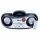 RADIO CD PLAYER PHILCO C/ MP3 USB FM  AUX - BRANCO/SILVER
