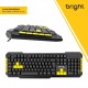 TECLADO GAMER USB BRIGHT MULTIMIDIA - ABNT 2