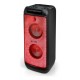CAIXA DE SOM BLUETOOTH 850W RMS 2 ALTO FALANTES TWEETER LED USB CARTÃO SD CONTROLE REMOTO MICROFONE COM FIO TRC