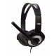 HEADSET USB STEREO PC PS3 XBOX CABO 2M DEX - PRETO