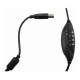 HEADSET USB STEREO PC PS3 XBOX CABO 2M DEX - PRETO