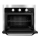 FORNO ELETRICO DE EMBUTIR 47L PORTA DE VIDRO EOS - INOX